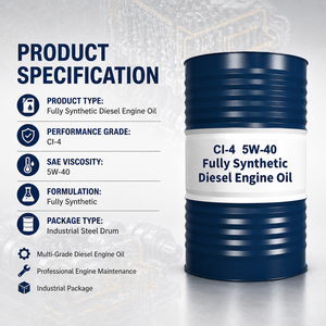 <span class=keywords><strong>Aceite</strong></span> de Motor Diésel Sintético Kunlun CI-4 5W-40 para Autobuses y Vehículos de Transporte Pesado, 200L - Product Image 3
