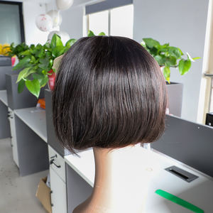 วิกผมแท้ติดลูกไม้ด้านหน้าแบบเต็มหน้า,ผมบลอนด์คลื่นลึก<span class=keywords><strong>สี</strong></span>ตัดจากธรรมชาติ613 Pixie - Product Image 2