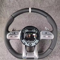 Nouveau volant en fibre de carbone PRM Sport pour Benz Mercedes AMG a B C E GLS GLA S C63 W205 W204 W213 2012-2021