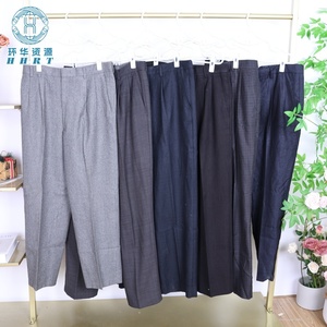 Pantaloni Invernali Usati da Uomo, Vendita all'Ingrosso, Lotti di Seconda Mano di Grado A, Pantaloni Formali da Uomo Misti, Stock in Stock per Esportazione - Product Image 2