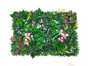 Mur de plantes vertes artificielles d'extérieur en <span class=keywords><strong>gazon</strong></span> <span class=keywords><strong>synthétique</strong></span> en plastique 40*60cm Échantillon gratuit Mur vert vertical - Product Image 5