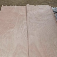 Feuille décorative de visage en bois du Gabon naturel de placage d'Okoume pour des meubles et des projets de conception de mur