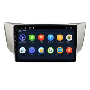 2/32G 9 inç Android araba radyo oto Stereo çalar Carplay için Lexus Lexus for RX350 RX400H Toyota harrier 2003-2009 navigasyon