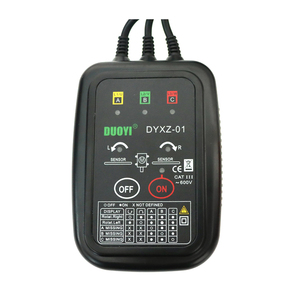 DYXZ-01 เครื่องทดสอบลำดับเฟสการตรวจจับการหมุนของมอเตอร์ 3 เฟส แบบไม่สัมผัส รับประกัน 1 ปี - Product Image 1