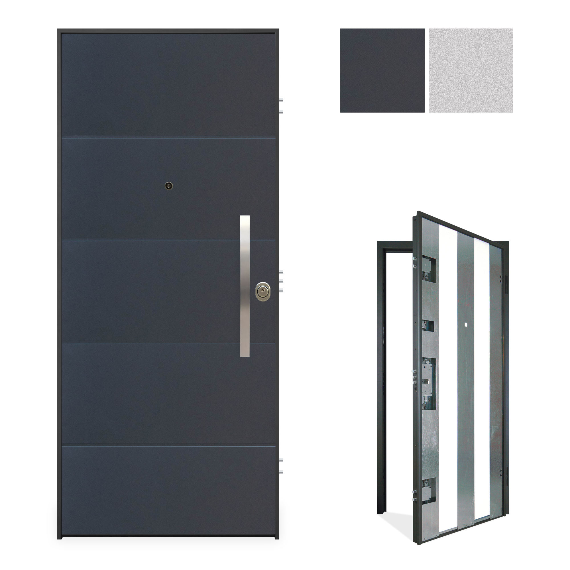 Int: White, Ext: Dark Grey