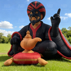 Inflatable <b>Balloon</b> Magic Lamp Air Model Supports <b>Customized</b> Size Color for Party Event Decoration Waterproof Easy Inflatable Ala - Product Image 2