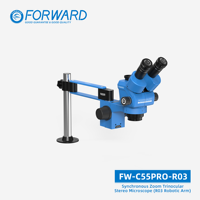 Microscope stéréo LCD 4K HD FORWARD FW-C55Pro-R03 avec bras pour soudure et réparation de téléphones mobiles – Achetez en ligne