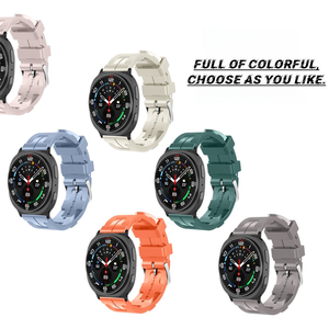 <span class=keywords><strong>Bracelet</strong></span> de boucle en silicone <span class=keywords><strong>tissé</strong></span> pour Samsung Galaxy Watch 8 44mm/40mm <span class=keywords><strong>Bracelet</strong></span> de sport pour Samsung Galaxy Watch 8 hommes femmes <span class=keywords><strong>Bracelet</strong></span> - Product Image 3