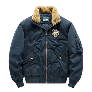 Produits tendances DCY 2025 nouveautés veste de pilote Maverick <span class=keywords><strong>Topgun</strong></span>, blouson bombardier en cuir pour hommes, veste de baseball en nylon - Product Image 4