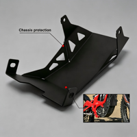 Protection de châssis moteur en acier inoxydable épaissi pour moto électrique Surron Segway X160 X260, plaque de protection anti-chute
