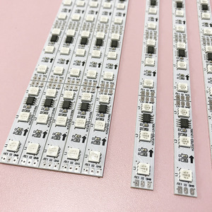 Lámpara de decoración de armario de <span class=keywords><strong>cocina</strong></span> 12V WS2811 <span class=keywords><strong>Barra</strong></span> de luz dura a todo Color 24V SMD 5050 RGB tira de <span class=keywords><strong>Led</strong></span> programable colorida mágica - Product Image 1
