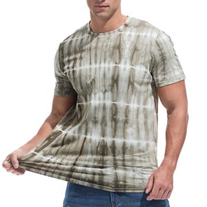 Nouveaux T-shirts en tricot pour hommes 2024, imprimés graphiques, coton doux, t-shirts d'été respirants, séchage rapide, vente en gros, vêtements décontractés tendance - Product Image 4