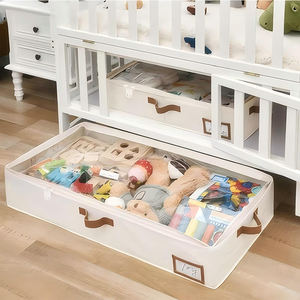 Organizadores Transparentes Plegables de Gran Capacidad para Debajo de la Cama, Contenedores de Almacenamiento a Prueba de Polvo para Armarios del Hogar, para Ropa y Edredones - Product Image 5