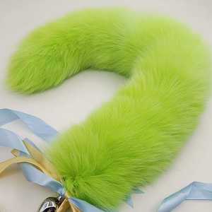 Cola de zorro para chica, cola larga, cola de animal, tapón para culo, lesbiana - Product Image 3