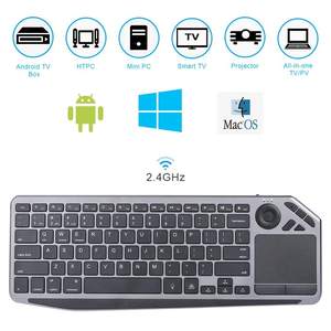 Clavier sans fil rétroéclairé AZERTY FR avec pavé tactile, clavier sans fil rétroéclairé hongrois - Product Image 5