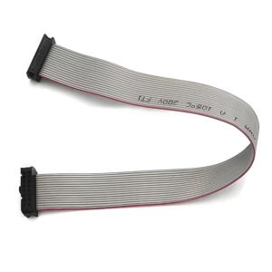 UL2651 AWG28 kabel pita datar 16Pin fleksibel 260MM dengan tabung PVC 1.27mm Pitch kabel Harness tahan lama kabel pengukur - Product Image 3