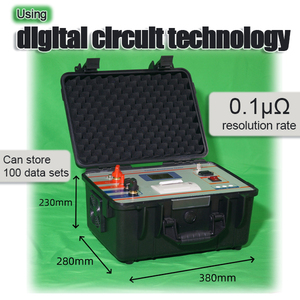 Quick Test High Voltage Switch Circuit Breaker Contact <strong>Resistance</strong> <strong>Tester</strong> <strong>Loop</strong> <strong>Resistance</strong> <strong>Tester</strong> for Rural Power Grid - Product Image 3