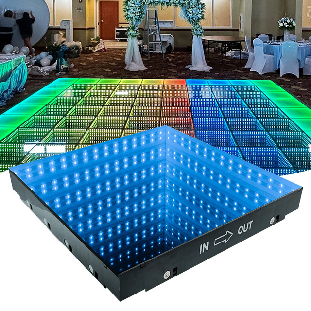 Magnetic LED Matrix Light Dance Floor for Weddings and Clubs IP65 Rated Interactive Light Pista De Baile