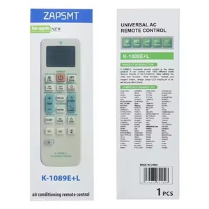 รีโมทคอนโทรลอเนกประสงค์รุ่นใหม่ K-1089E+L สำหรับฟูจิตสึ สำหรับชิโก้ สำหรับเครื่องปรับอากาศ AUX - Product Image 3
