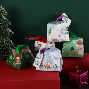 High Quality Stock <strong>eve</strong> <strong>Christmas</strong> Gift Cake Candy Packaging <strong>Box</strong> - Product Image 3