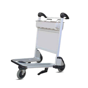 Chariot à bagages en aluminium pour équipement passager aéroport 3 roues - Product Image 5