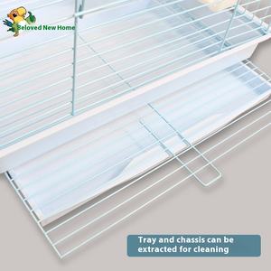 Extra Groot Gemakkelijk Schoon Vogelkooi Voor Papegaaien Spreeuwen Zwart Phoenix Effen Patroon Nieuwe Speciale Broedkooi Met Doosverpakking - Product Image 4