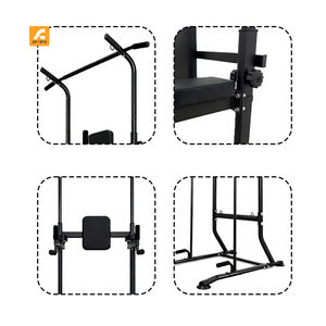 Peralatan Olahraga Rumahan Power Tower Pull-Up <span class=keywords><strong>Bar</strong></span> Station untuk Latihan Kekuatan <span class=keywords><strong>Dip</strong></span> Station untuk Binaraga - Product Image 4