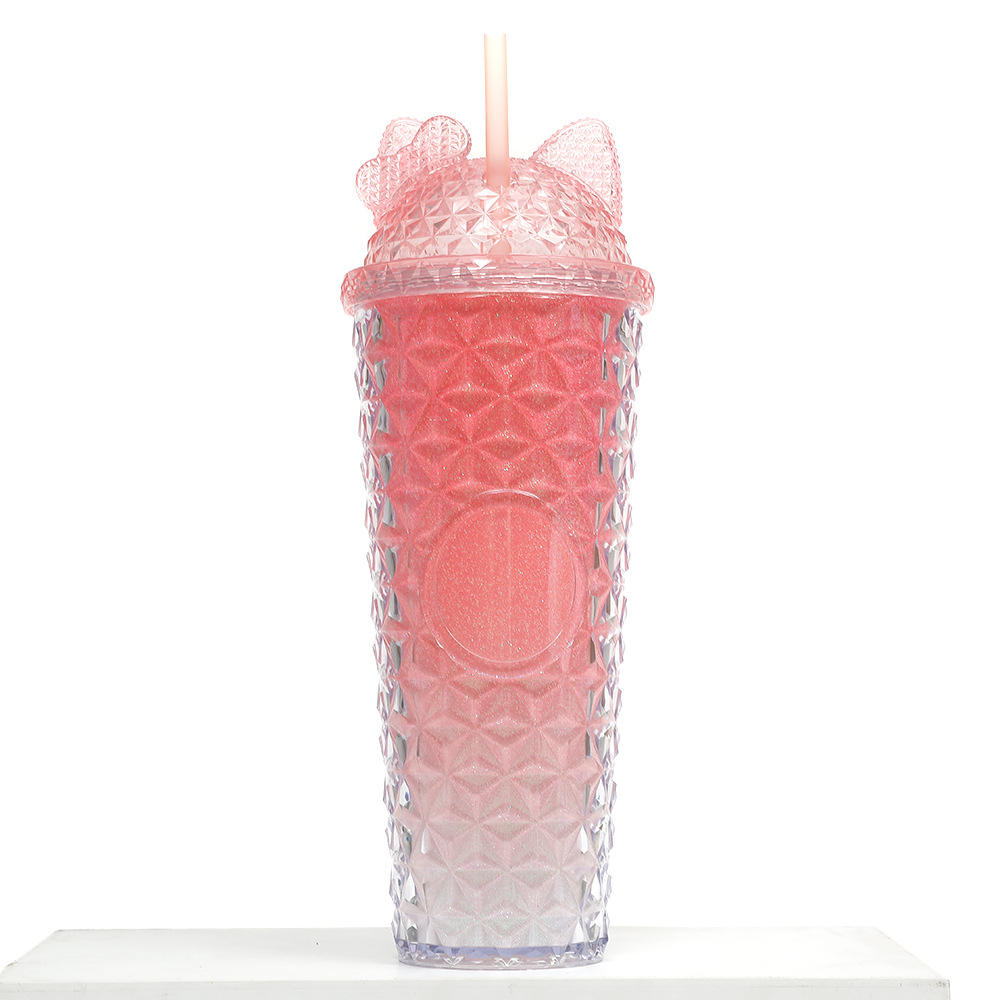 Transparent gradient red