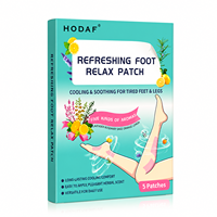 Patch Rafraîchissant pour les Pieds, Coussinet Revitalisant pour Semelles, Confort, Détente et Récupération Énergétique pour Pieds Fatigués