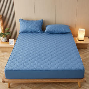 Queen Size coprimerasso impermeabile 100% coton <span class=keywords><strong>mather</strong></span> degree meilleure qualité coton matériel ajusté housse de matelas imperméable - Product Image 3