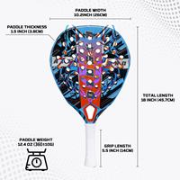 Raquettes de tennis en fibre de carbone 3K de qualité supérieure en gros, service OEM personnalisé avec poignée en carbone, marque privée