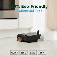 Estación de Cebo para Roedores Desechable y Ecológica de PP Duradero, Caja Trampa para Ratones con Llave para Control de Plagas en Granjas e Insectos