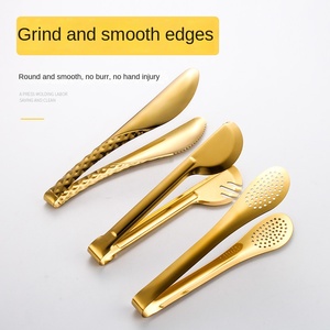 Golden Hotel Restaurant 304 Juego de utensilios de cocina de acero inoxidable Olla caliente Sopa Colador Cucharas Juego Láser Lavavajillas Clipper - Product Image 4