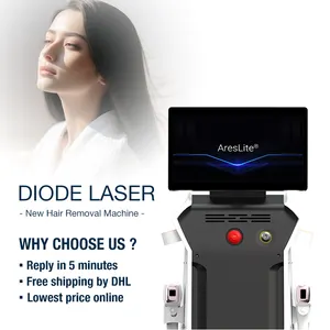 Máquina de depilação a laser 3D 810Nm para gelo, diodo laser 810/808Nm, novidade 2024