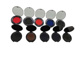 Tampon encreur à empreintes digitales, rond et noir, personnalisé, pour impression Flash - Product Image 4