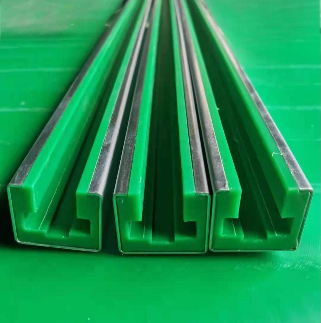 Jin Meirun Green UHMW-PE Heavy Duty Plastic Chain Guides with Cutting Service for Industrial Use OEM Accepted