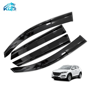 ขายส่งจากโรงงาน อุปกรณ์ตกแต่งภายนอกรถยนต์ ชุดบังแดดหน้าต่างแบบ PC ติดตั้งง่าย สำหรับรถยนต์ฮุนได ทูซอน ปี 2016-2020 - Product Image 4