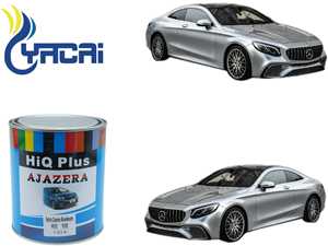 Hochleistungs-Autolack Acryl-Festpigment Witterungsbeständiger Fahrzeug-Sprühlack 2K Auto-Reparaturlack Grobes Silber - Product Image 4