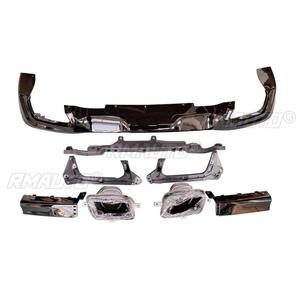 Diffuseur de pare-chocs arrière, lèvre de spoiler, séparateur et embout d'échappement pour BMW Série 2 F44 2021+ - Pièce de modification et accessoires automobiles - Product Image 4