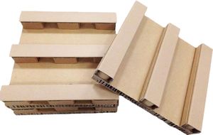 <span class=keywords><strong>Pallet</strong></span> in carta ondulata resistente in stile Euro a 4 vie con ingresso ad alta capacità di ricambio per <span class=keywords><strong>Pallet</strong></span> in plastica di legno - Product Image 2