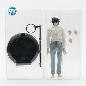 Figuras De Moveable ABS/PVC Anime figure Action <span class=keywords><strong>Death</strong></span> <span class=keywords><strong>Note</strong></span> <span class=keywords><strong>L</strong></span> bambola giocattolo interattiva per bambini e collezionisti - Product Image 4