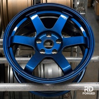 Rines de Aleación Forjada Hyper Blue 6061 T6 de 17 18 19 20 21 Pulgadas 6x139.7 5x114.3 5x120 5X112 para Toyota Ford Nissan BMW Audi