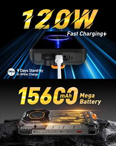 Thương hiệu mới ulefone armor 26 Ultra 5g Walkie Talkie điện thoại thông minh 6.78 "hiển thị 24GB + 512GB gồ ghề điện thoại Android OS NFC tính năng IP68 - Product Image 4