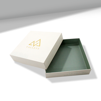 Juego de Cajas de Regalo Ecológicas de Lujo, Personalizadas, Vacías, de Dos Piezas, con Tapa Rígida y Base, para Velas y Difusores, con Grabado