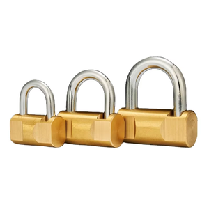 Feihuan 공장 높은 보안 표준 도난 방지 황동 자물쇠 넓은 응용 프로그램 해머 잠금 해제 키 방수 기능 - Product Image 6