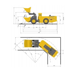 Merek Tiongkok XUL410 Wheel Loader 5T/6T/7T/8T/9T/10T traktor pemuat depan dengan suku cadang dan komponen inti mesin - Product Image 2