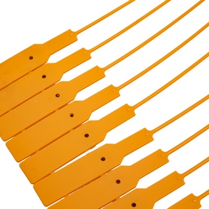 HS-PS 6003 Scellés plastiques anti-chute pour <span class=keywords><strong>colis</strong></span> de livraison express de vêtements, scellés de sécurité à serrage progressif - Product Image 2