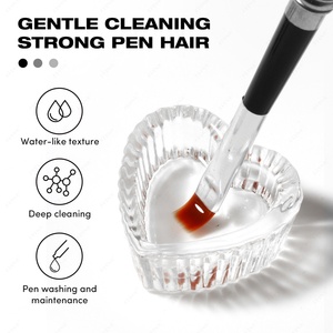 JTING Factory Newest 30G <b>Brush</b> Cleaning Oil clear Color Nail <b>Brush</b> Cleaning OEM Free Design Nails Salon Professional Products - Product Image 4