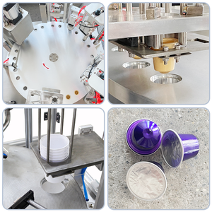 Équipement de remplissage et de scellage automatique rotatif haute vitesse pour capsules de café, destiné aux lignes de production de capsules Nespresso K en plastique, directement de l'usine - Product Image 5