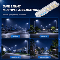 Lampes solaires extérieures à prix compétitif, étanches, 100W 200W 300W, durables, en ABS, IP65, avec capteur de mouvement intégré, lampadaire solaire LED